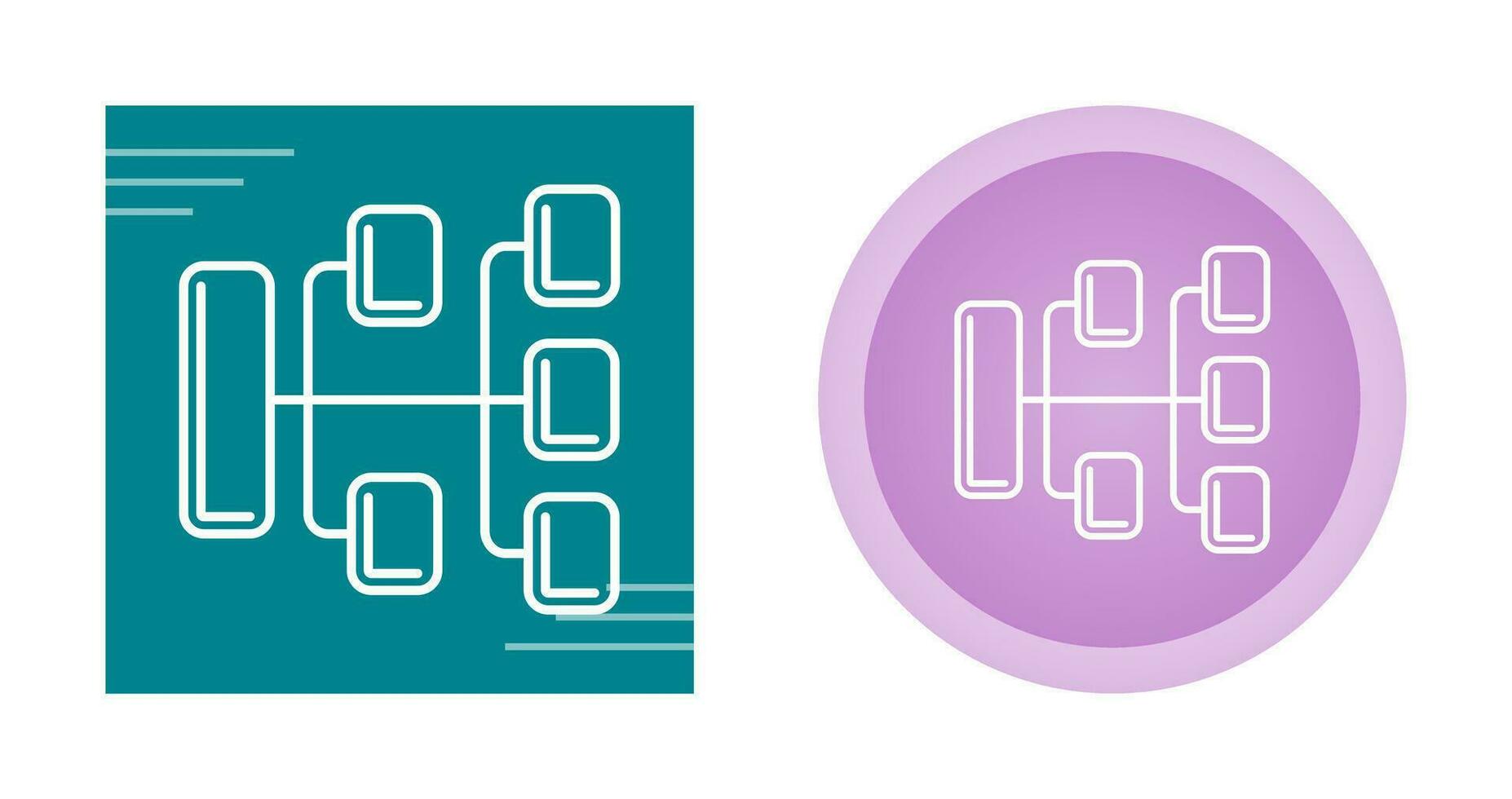 icono de vector de organización