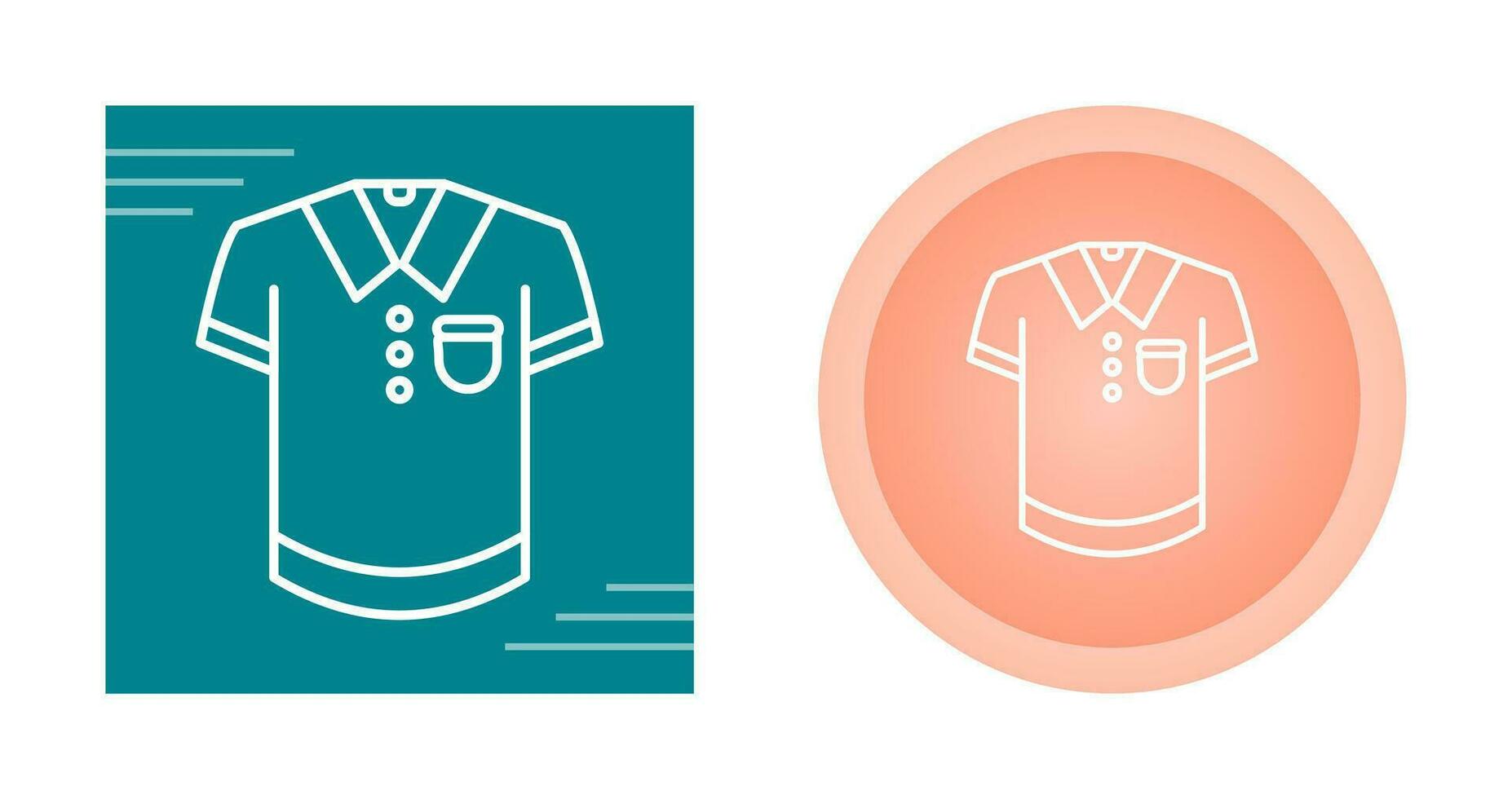 Polo Shirt Vector Icon