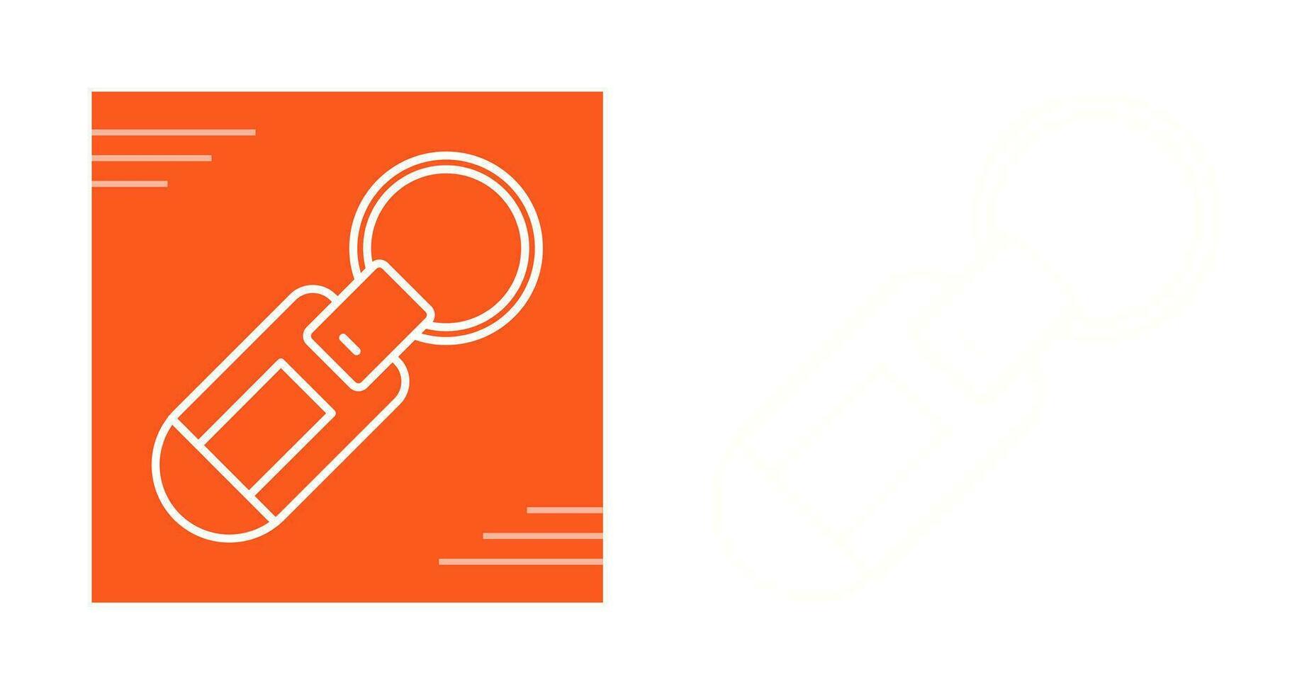 Keychain Vector Icon