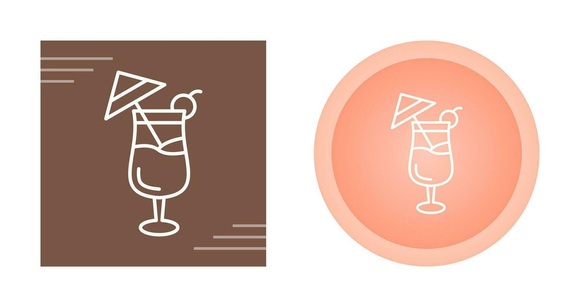 Cocktail Vector Icon