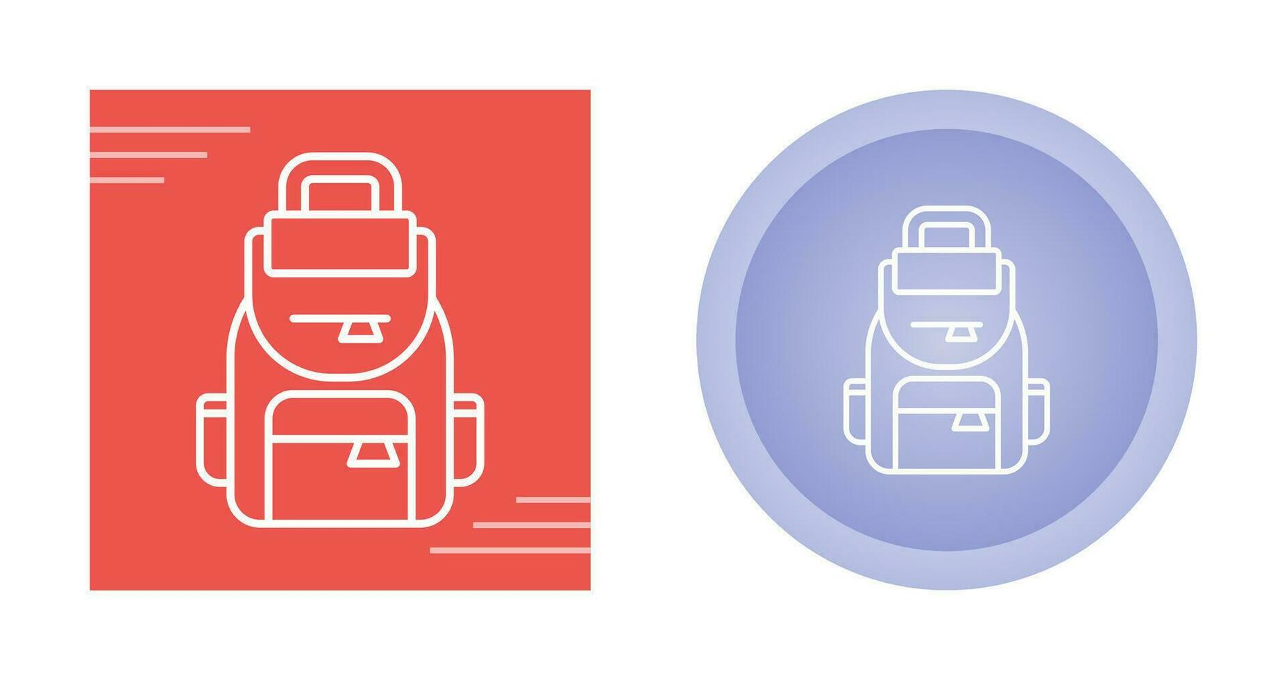 Backpack Vector Icon