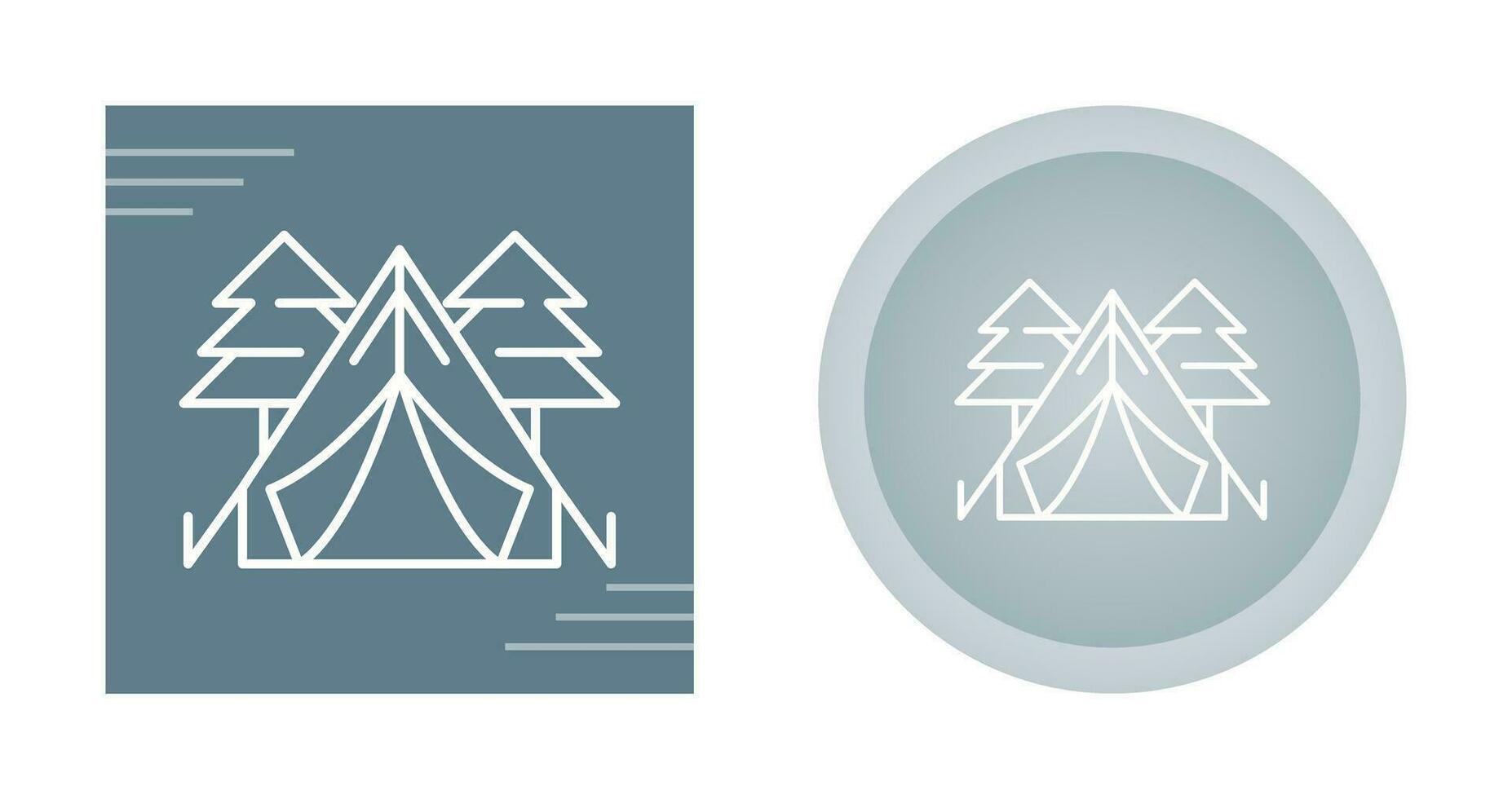 Tent Vector Icon
