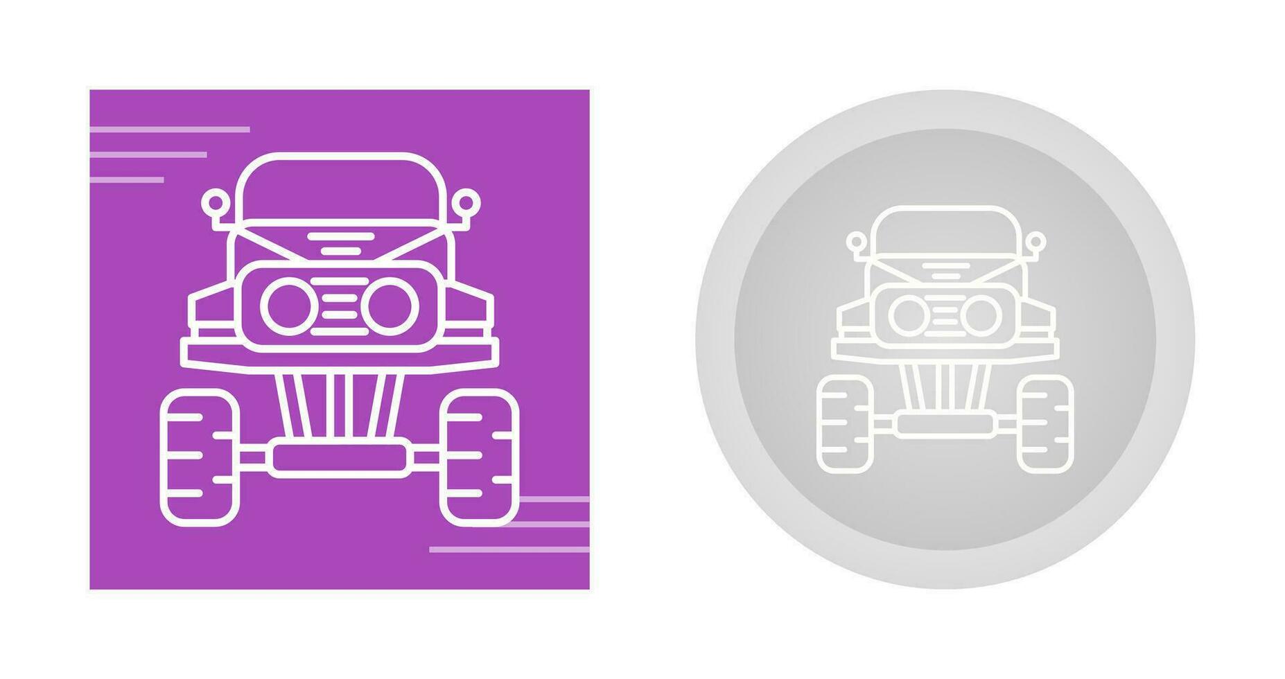 Monster Truck Vector Icon