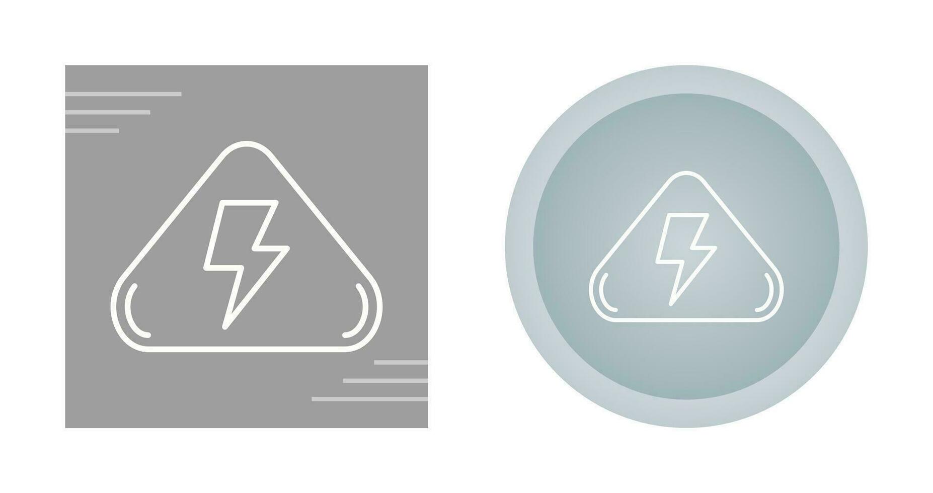 Electrical Hazard Vector Icon