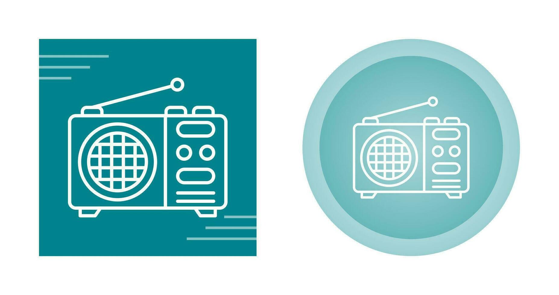 Radio Vector Icon