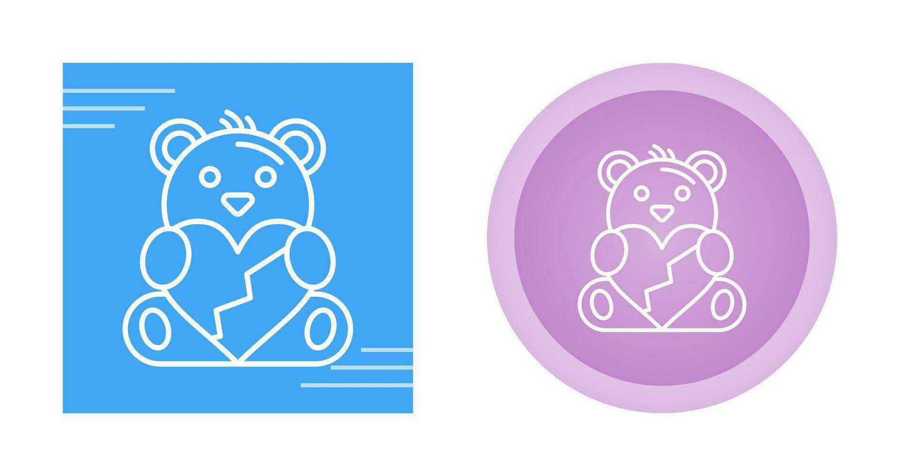 Teddy Bear Vector Icon