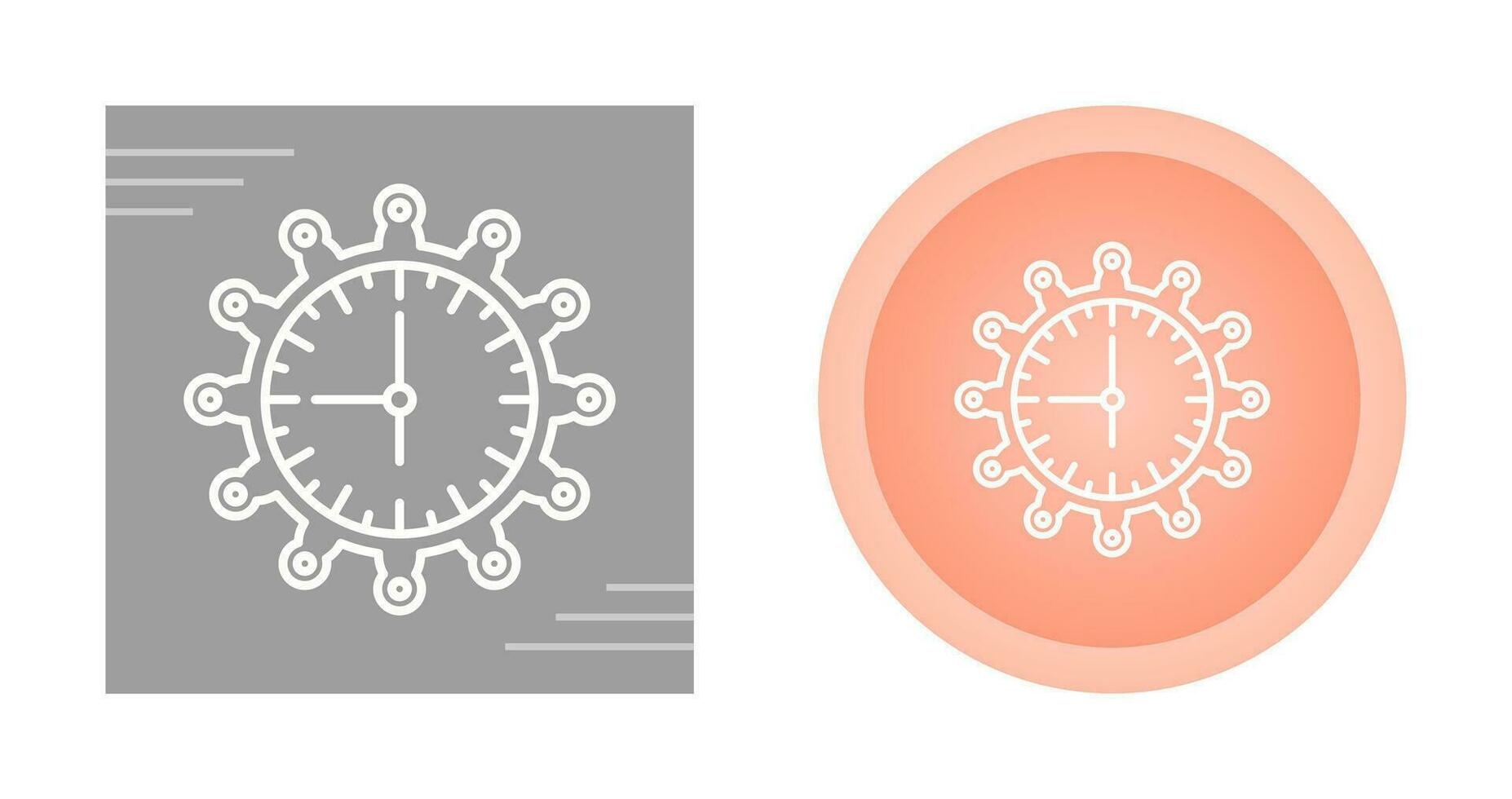 Clock Vector Icon