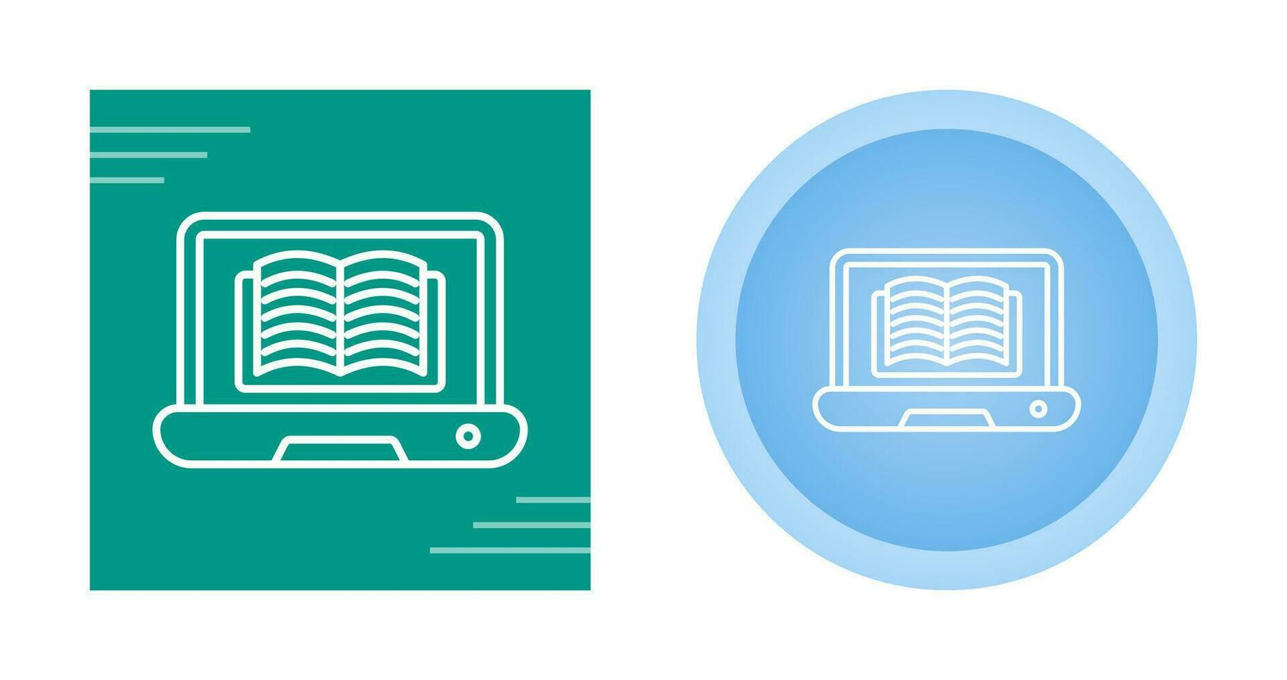 Online Library Vector Icon