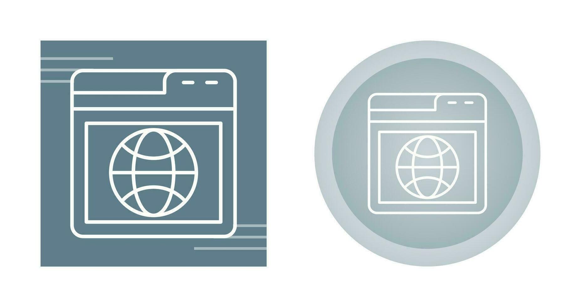 Web Browser Vector Icon