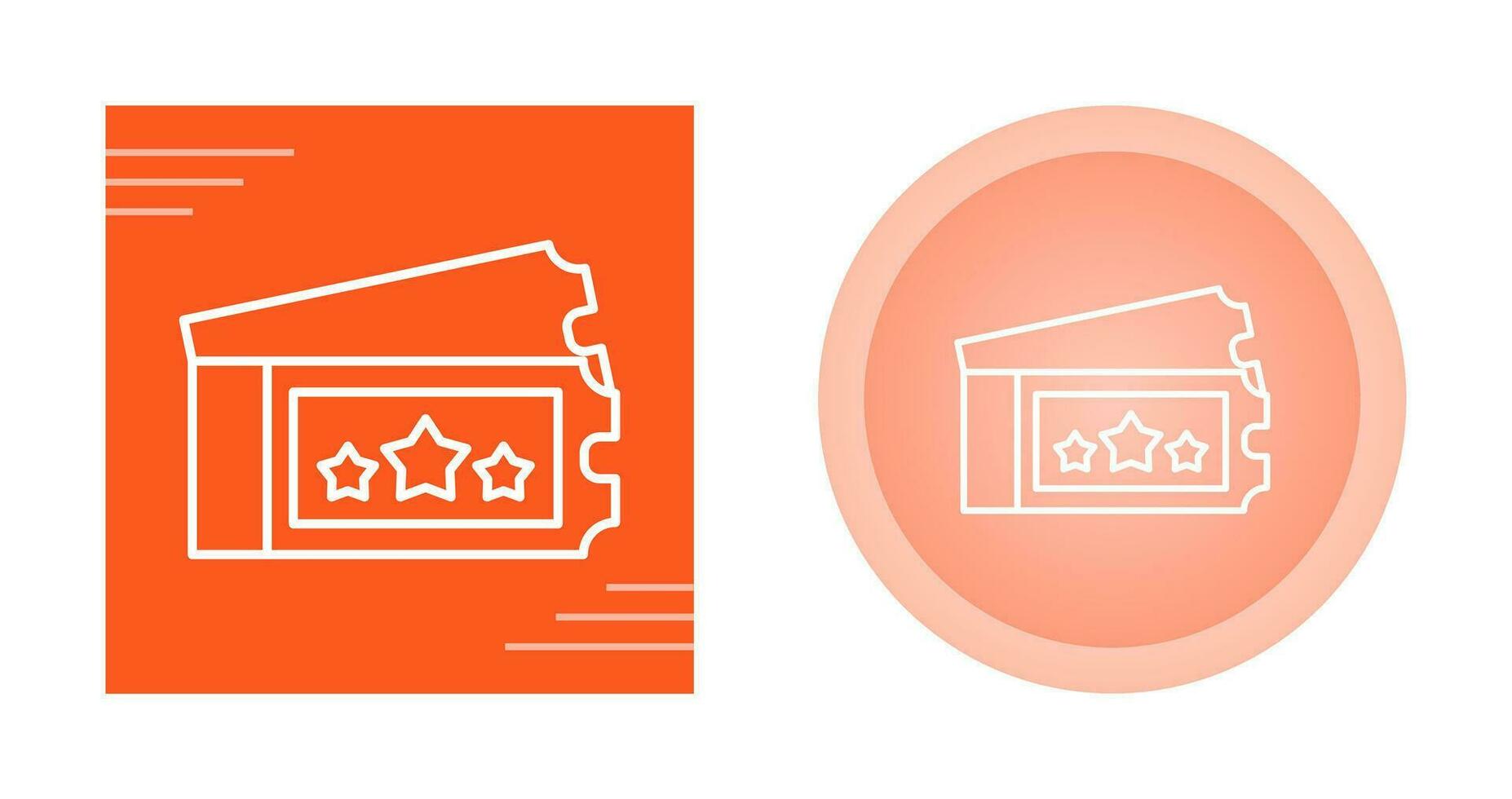 Ticket Vector Icon