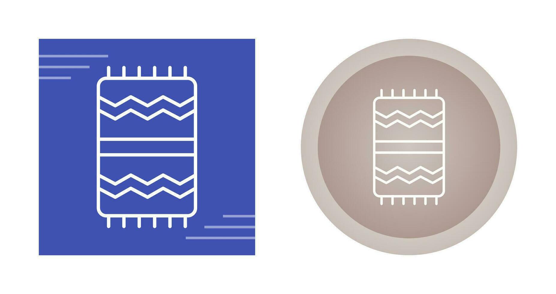Beach Towel Vector Icon