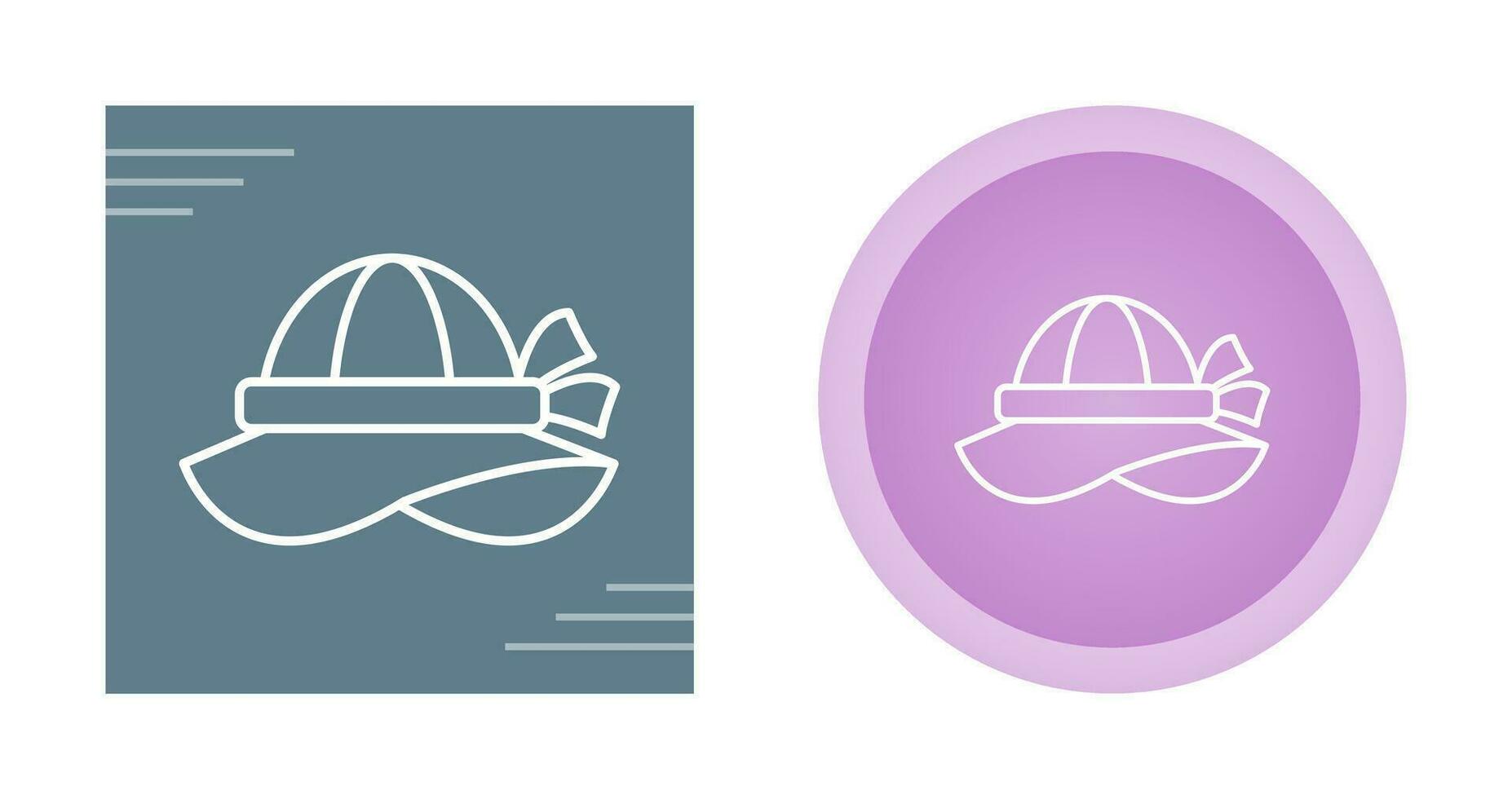 icono de vector de sombrero