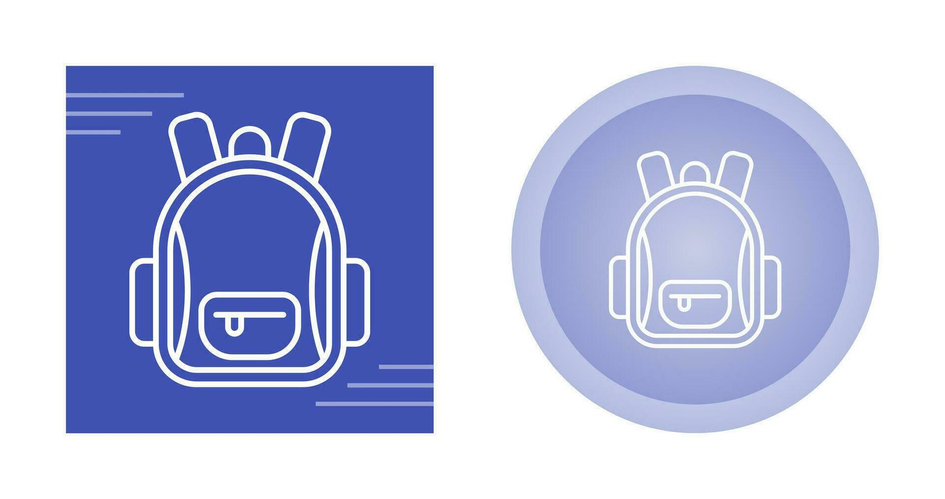 Backpack Vector Icon
