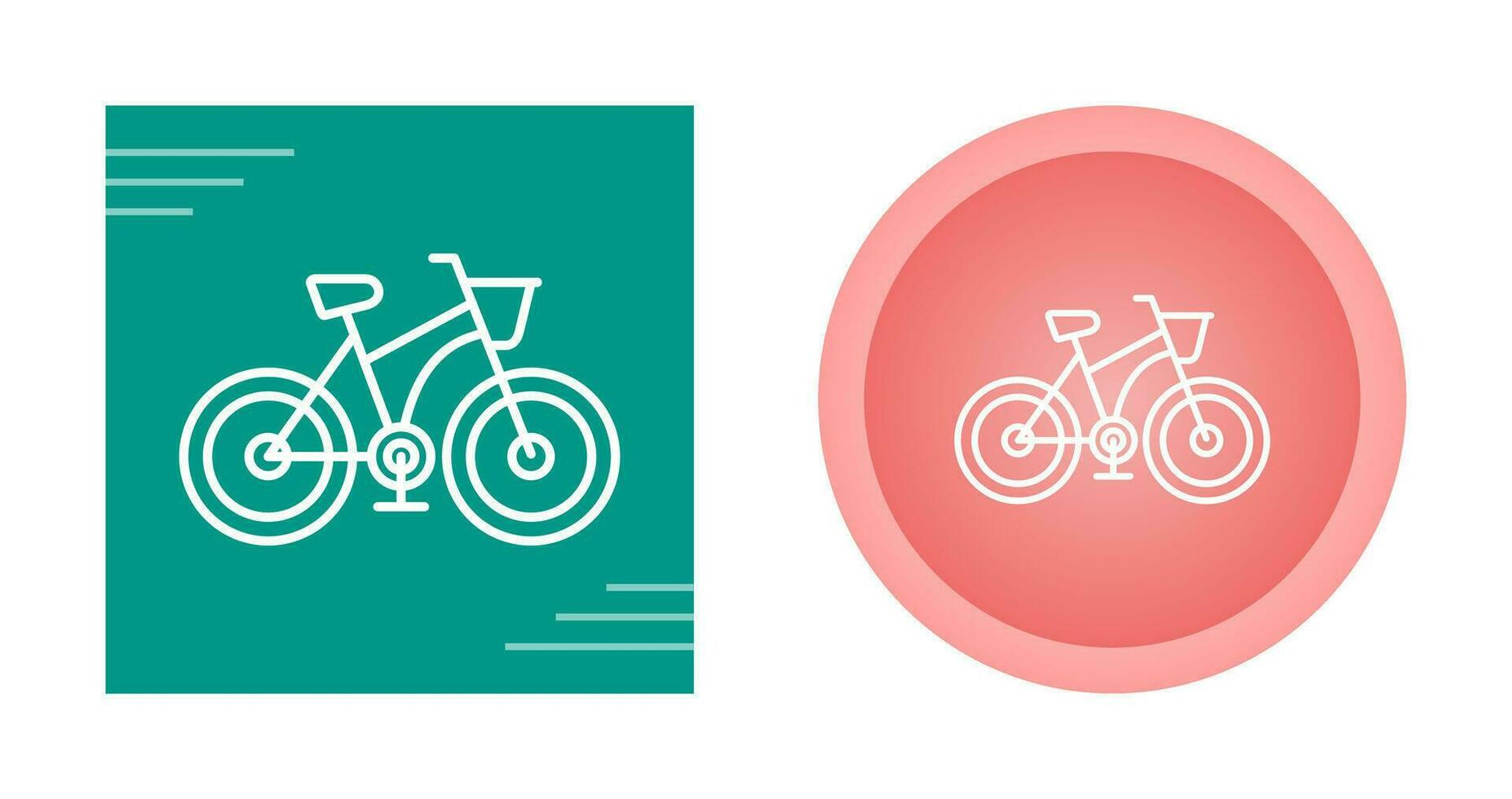 icono de vector de bicicleta