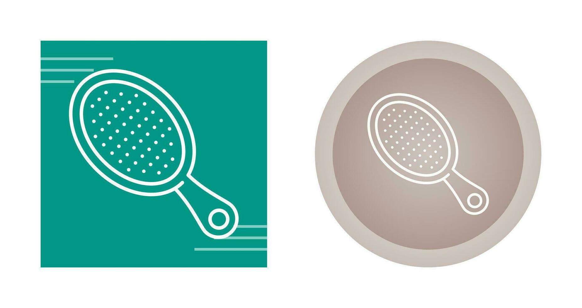 Hair Brush Vector Icon