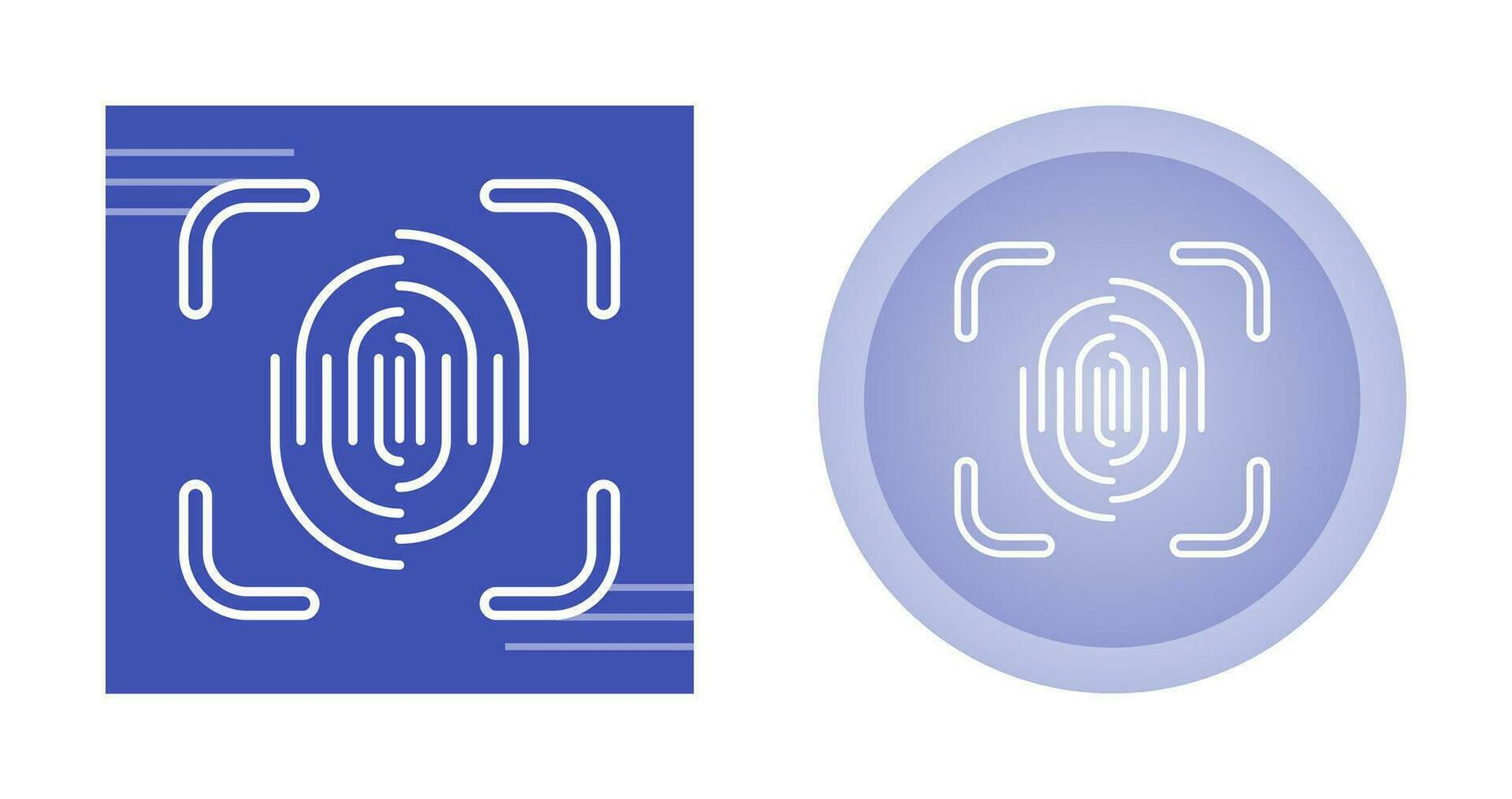 Fingerprint Vector Icon