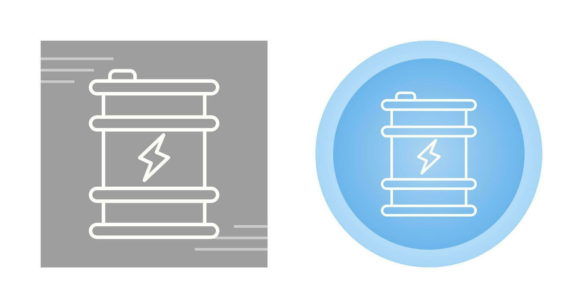 icono de vector de tanque de almacenamiento