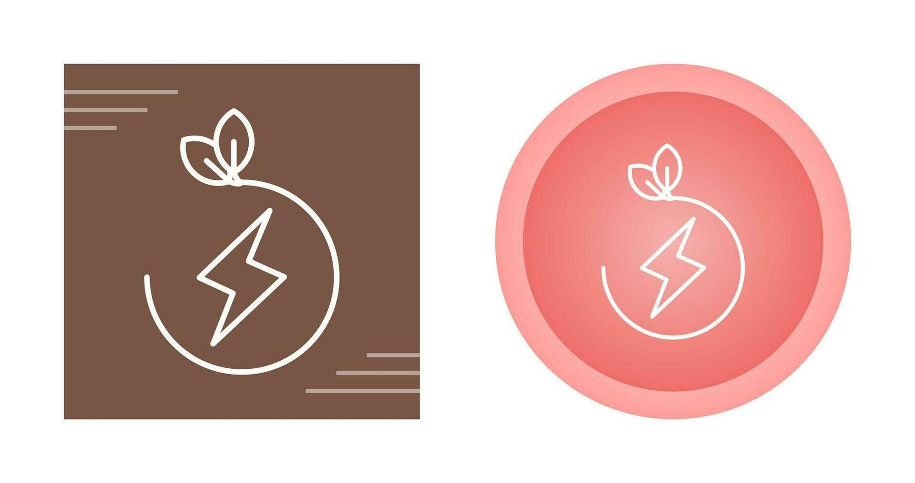 Eco Energy Vector Icon