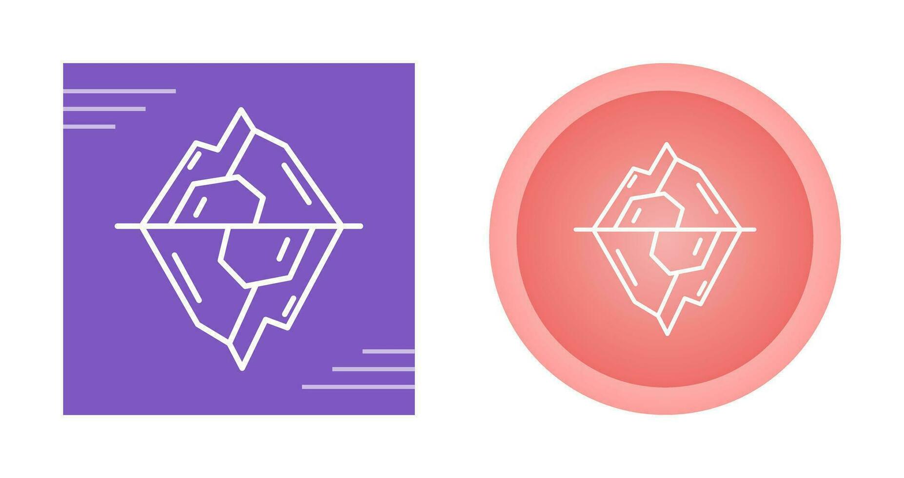 Iceberg Vector Icon