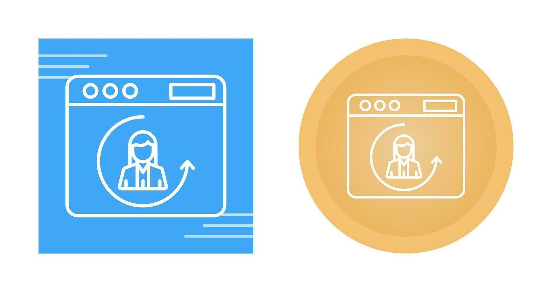 Return Visitor Vector Icon