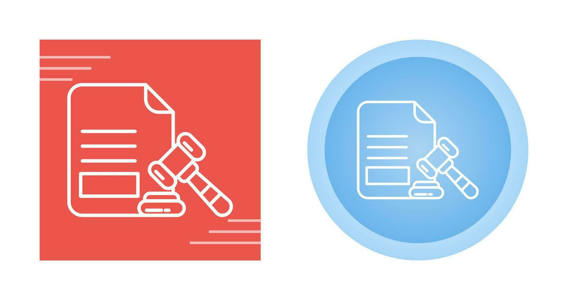 Legal Paper Vector Icon