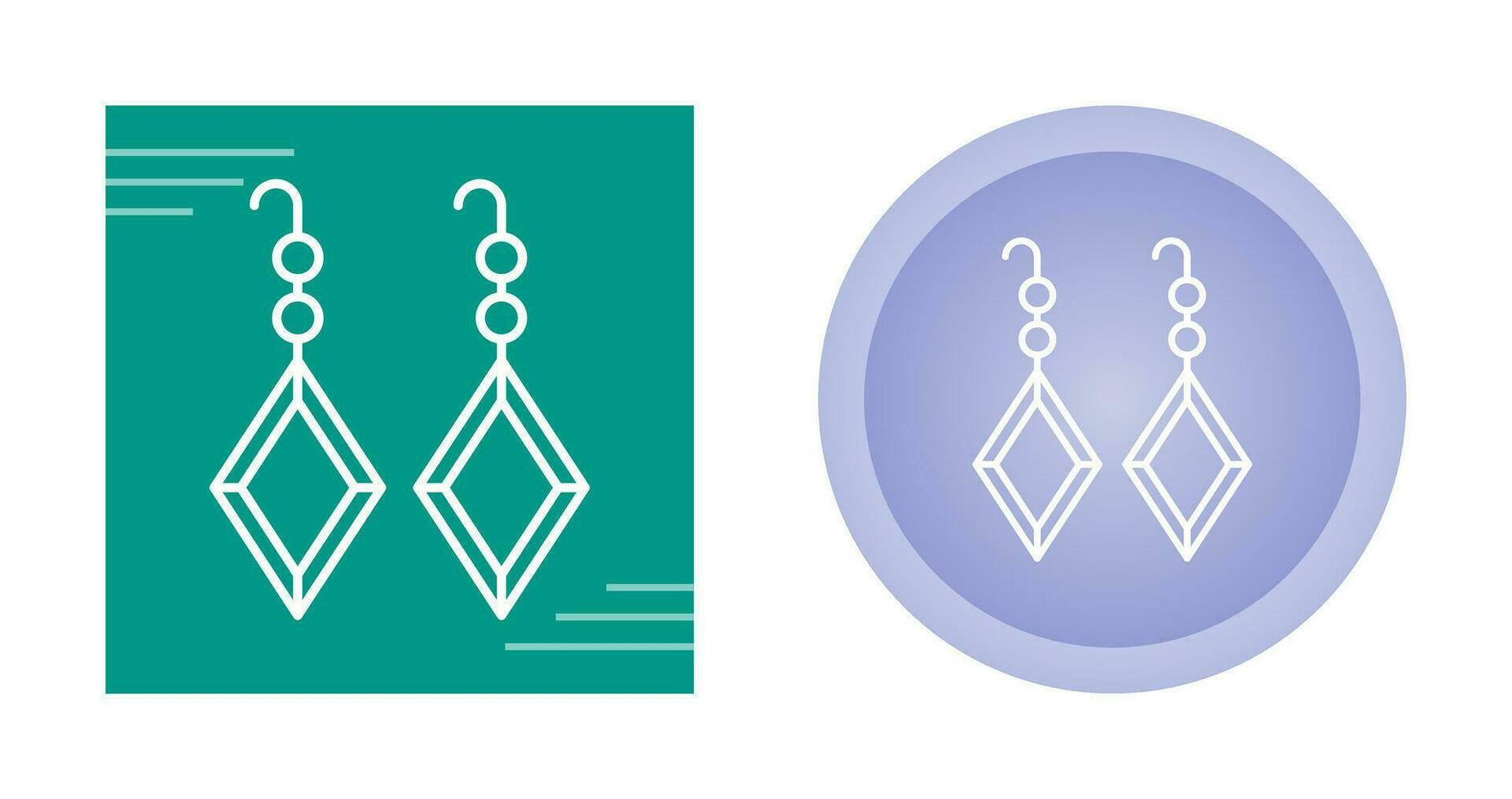 Earrings Vector Icon