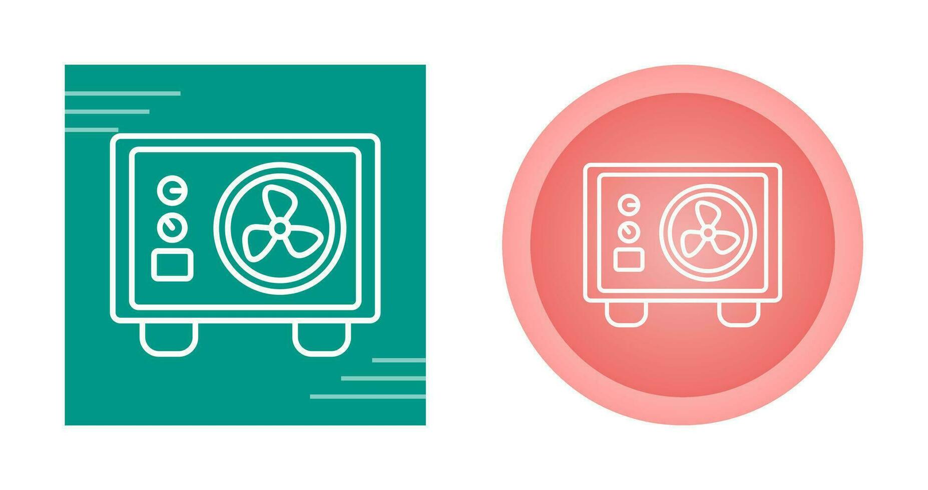 Outdoor Ac Vector Icon