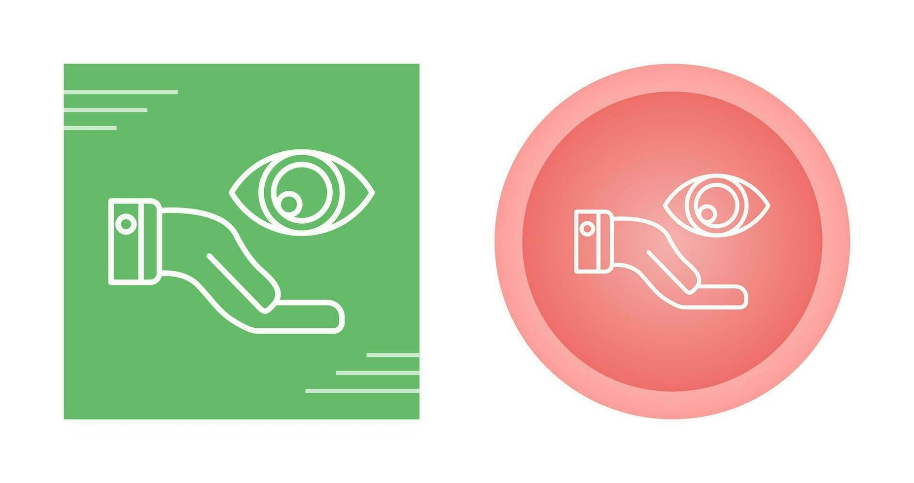 Eye Donate Vector Icon