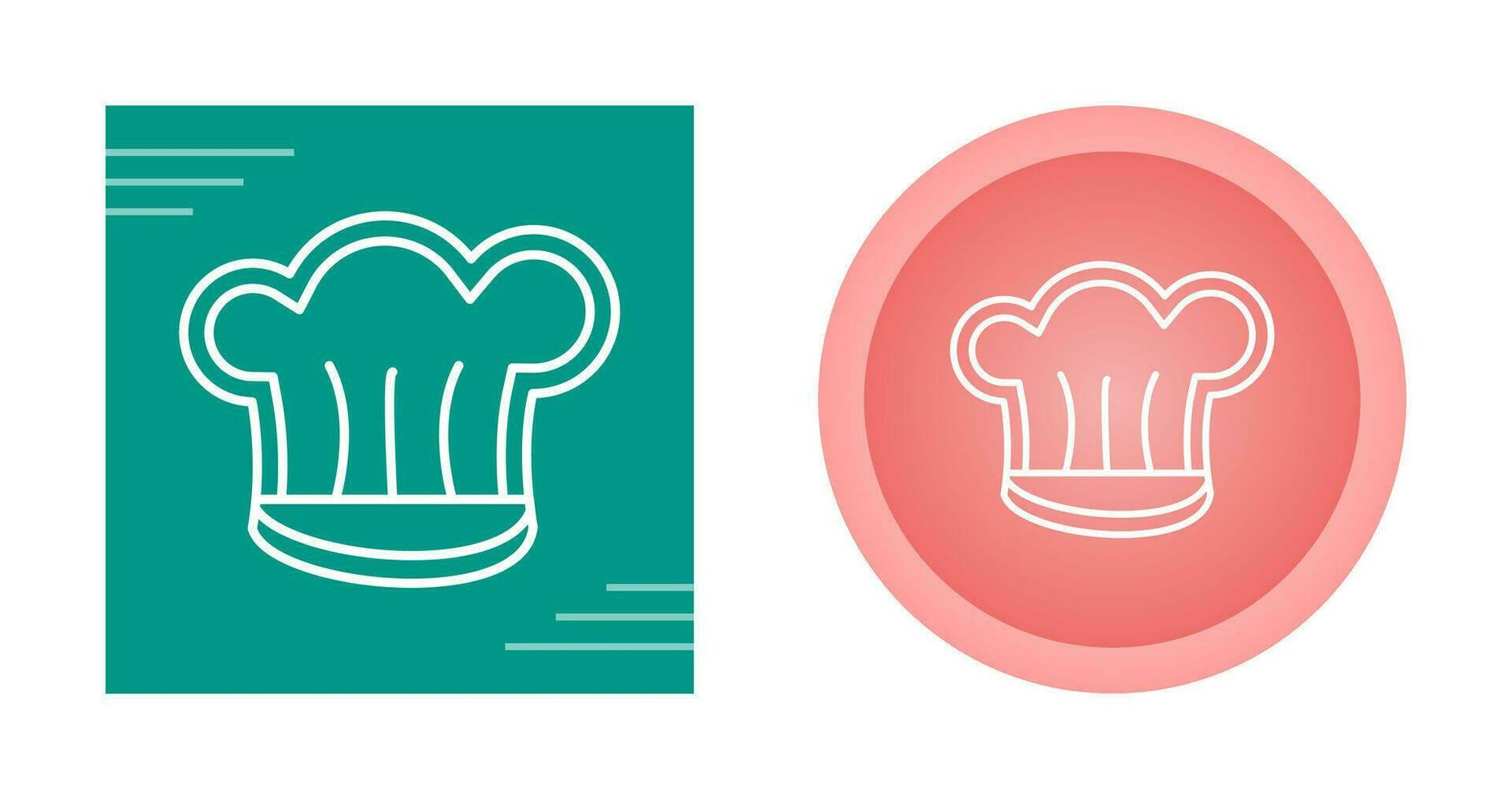 icono de vector de sombrero de chef