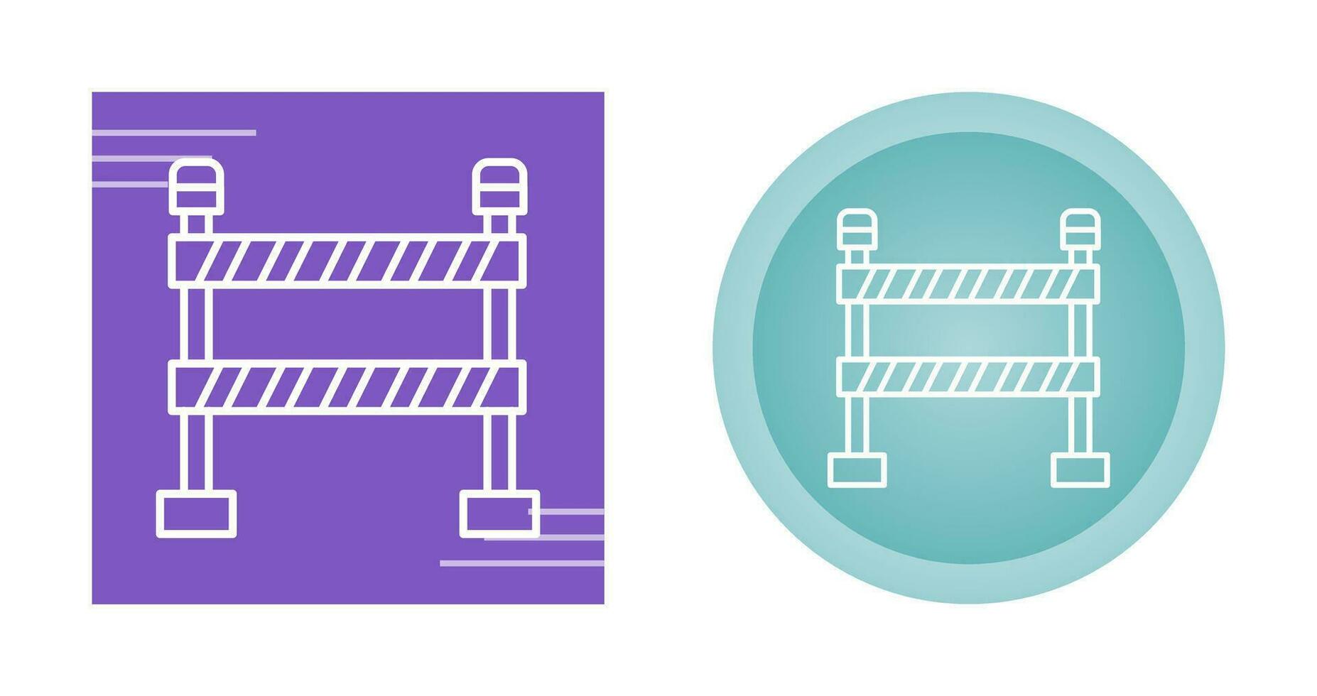 Police Line Vector Icon
