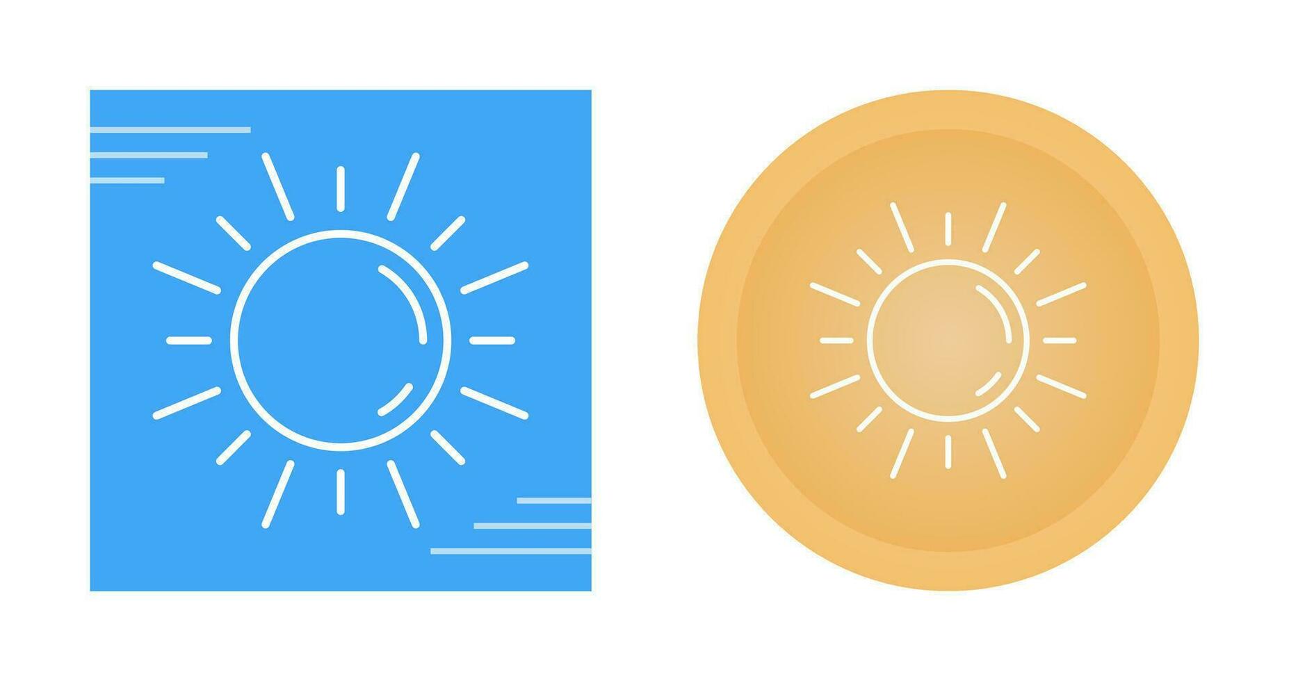 Sun Vector Icon