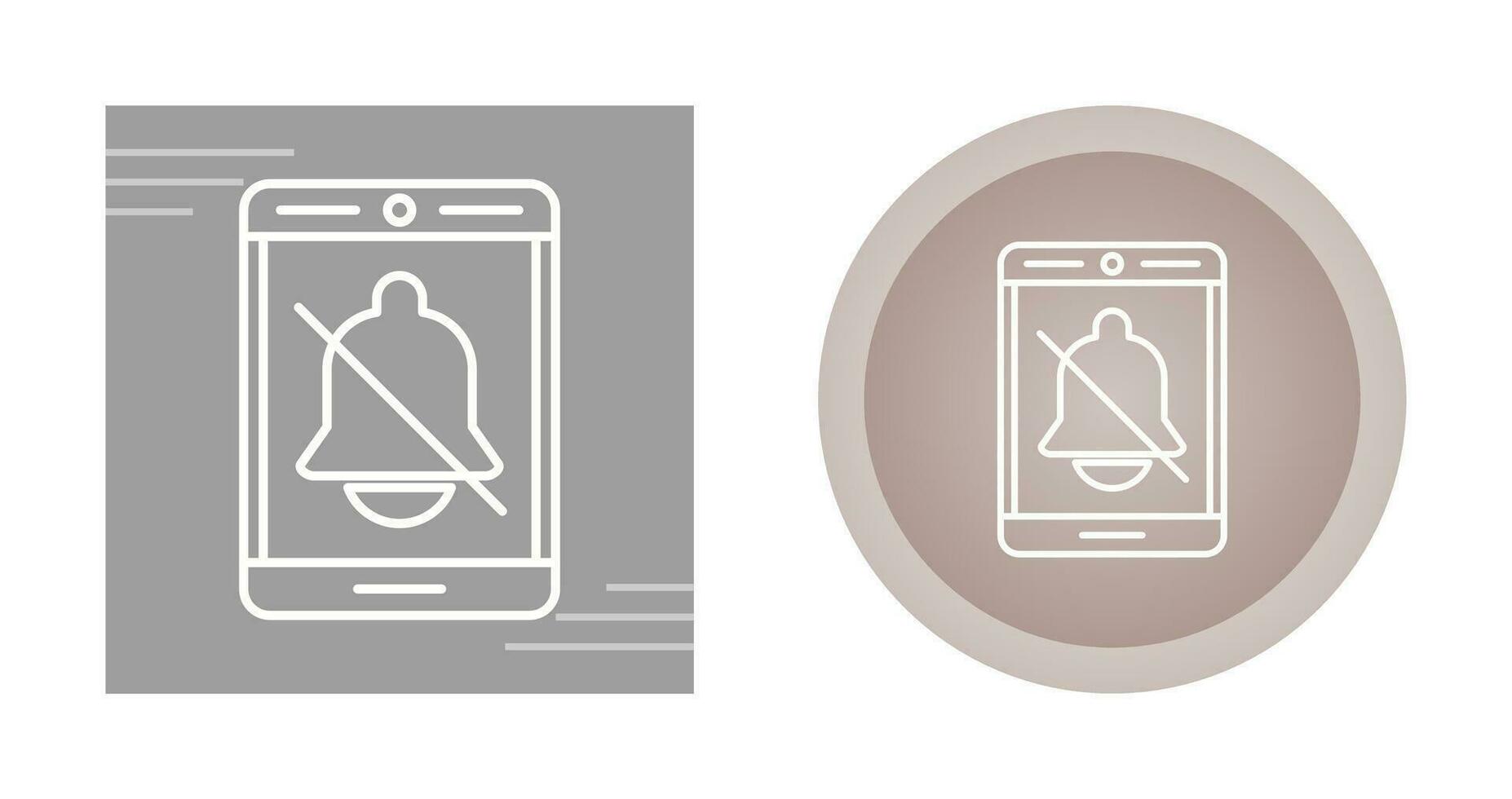 Bell Mute Vector Icon