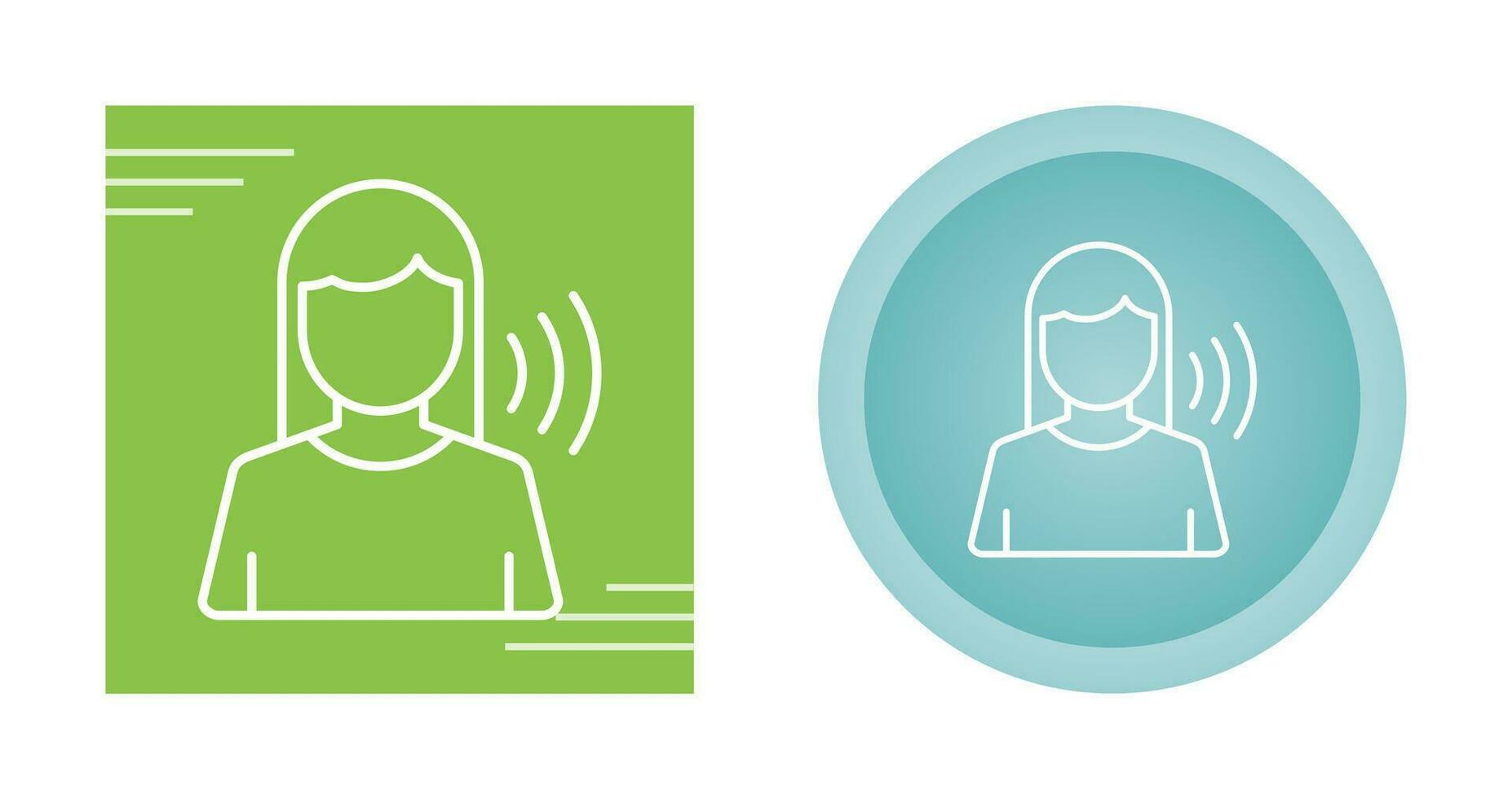 Speak Vector Icon