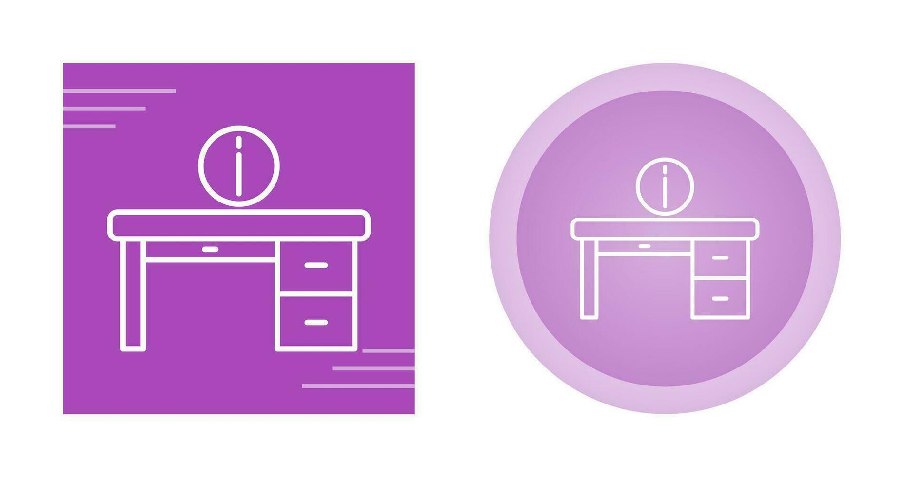 Information Desk Vector Icon