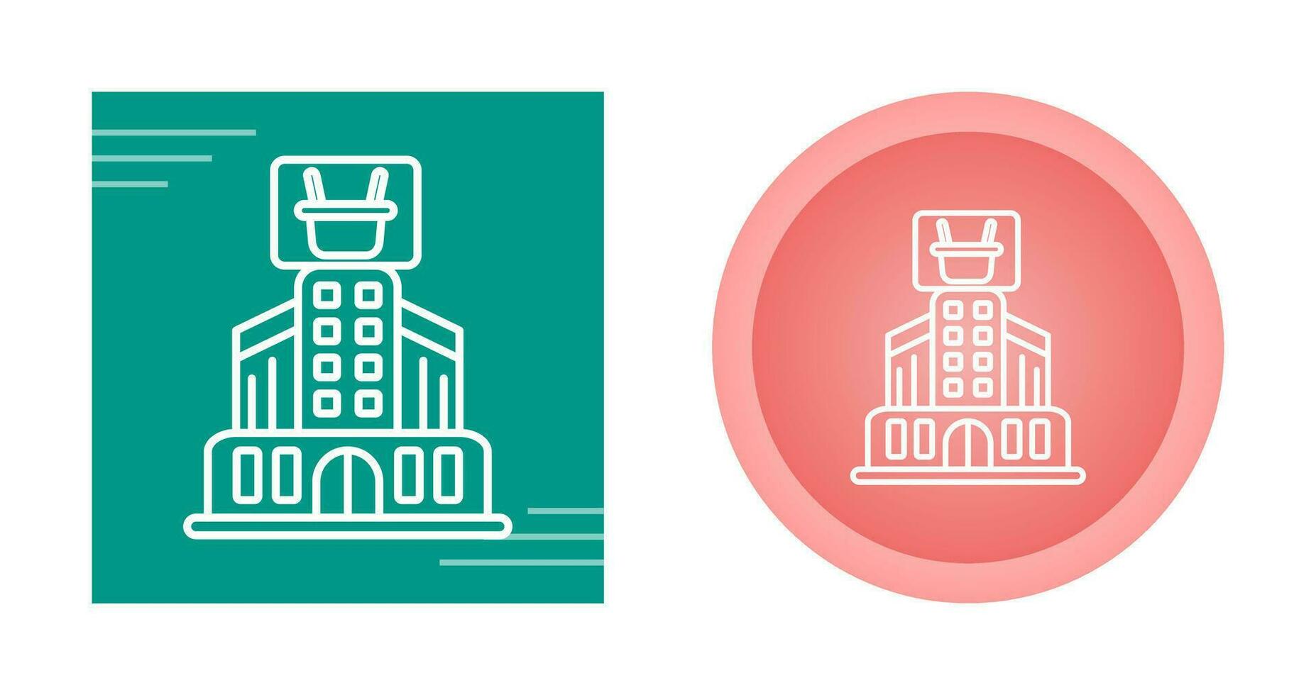 Shopping Mall Vector Icon