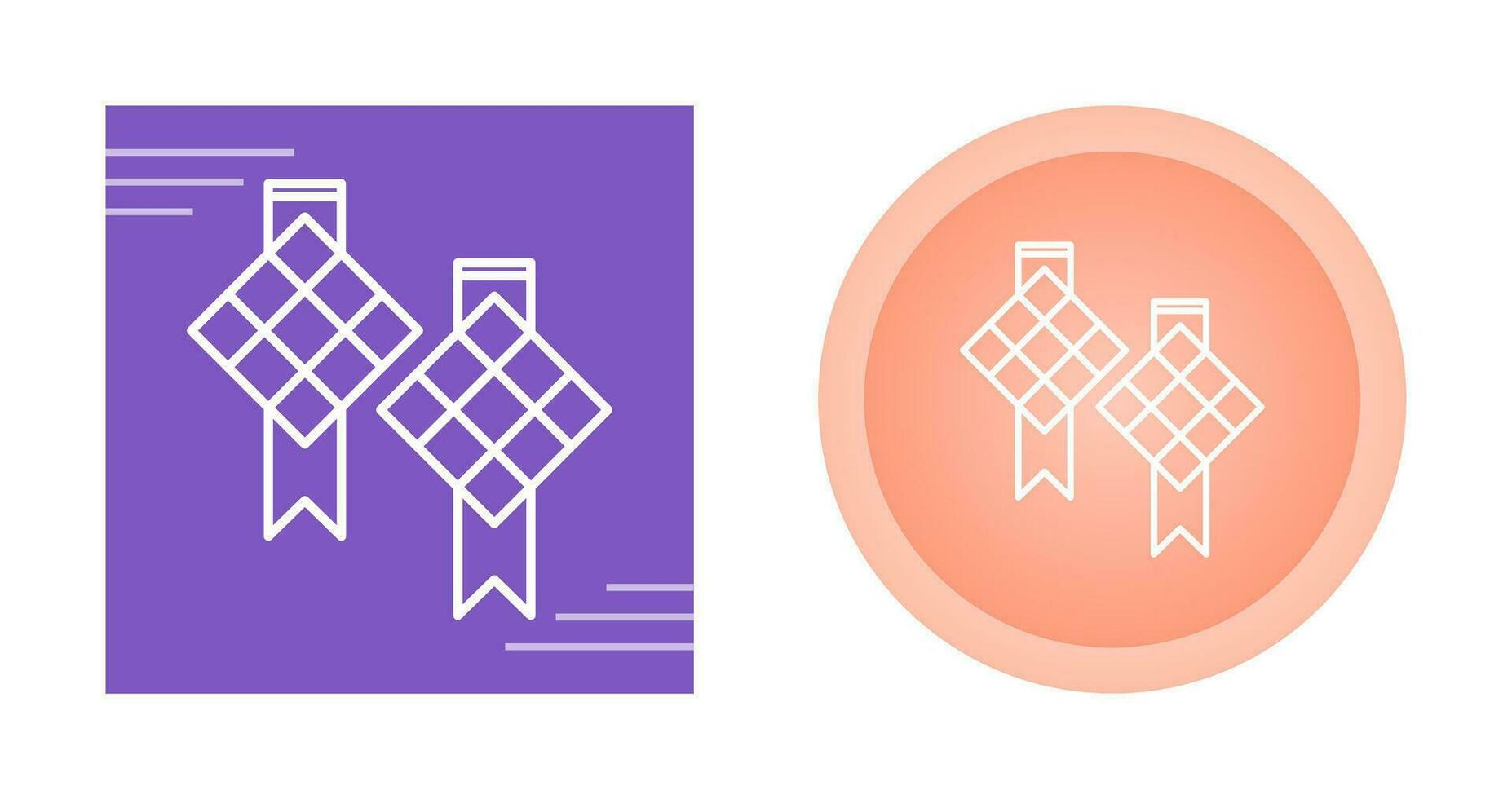 Ketupat Vector Icon
