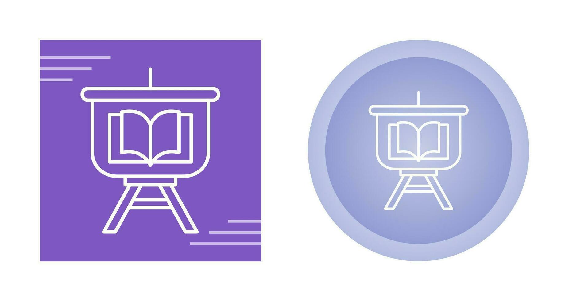 Education Presentation Vector Icon