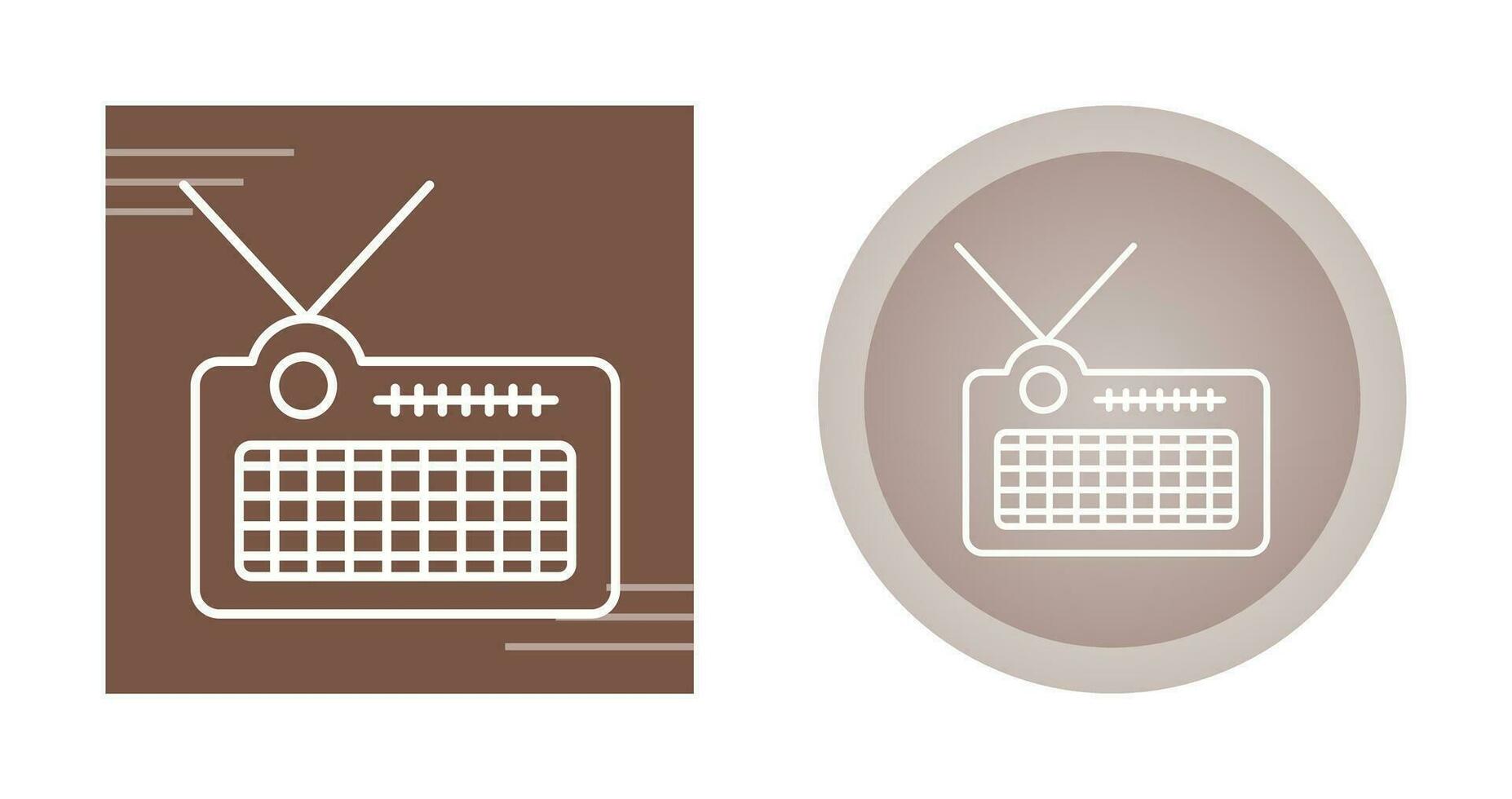 Radio Vector Icon