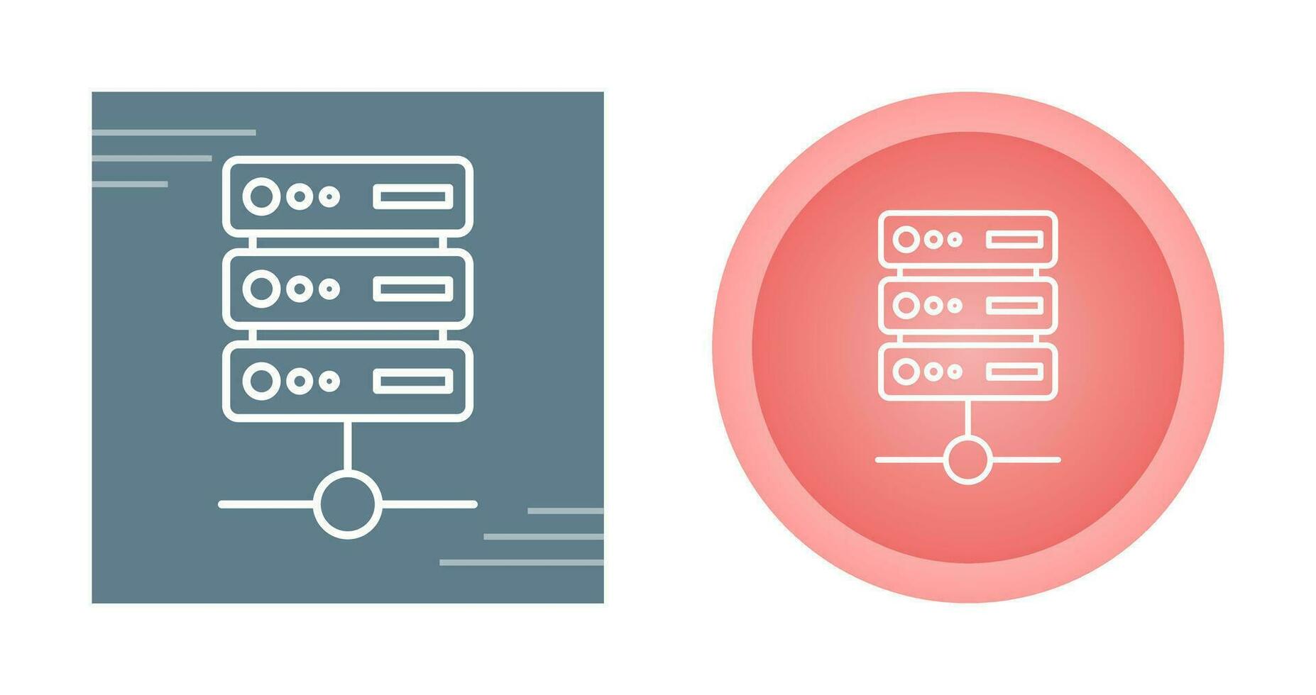 Data Center Vector Icon