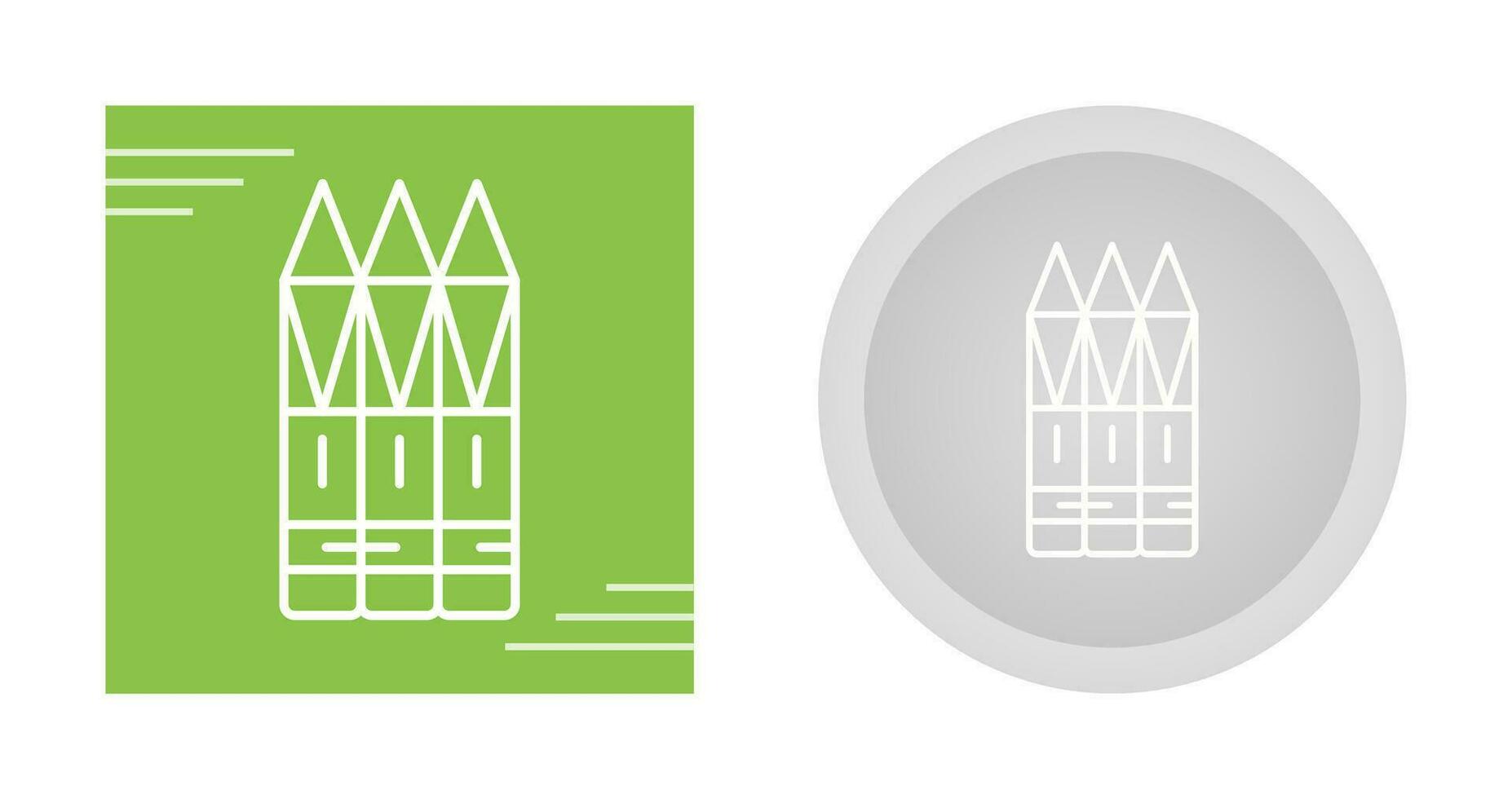 Crayons Vector Icon