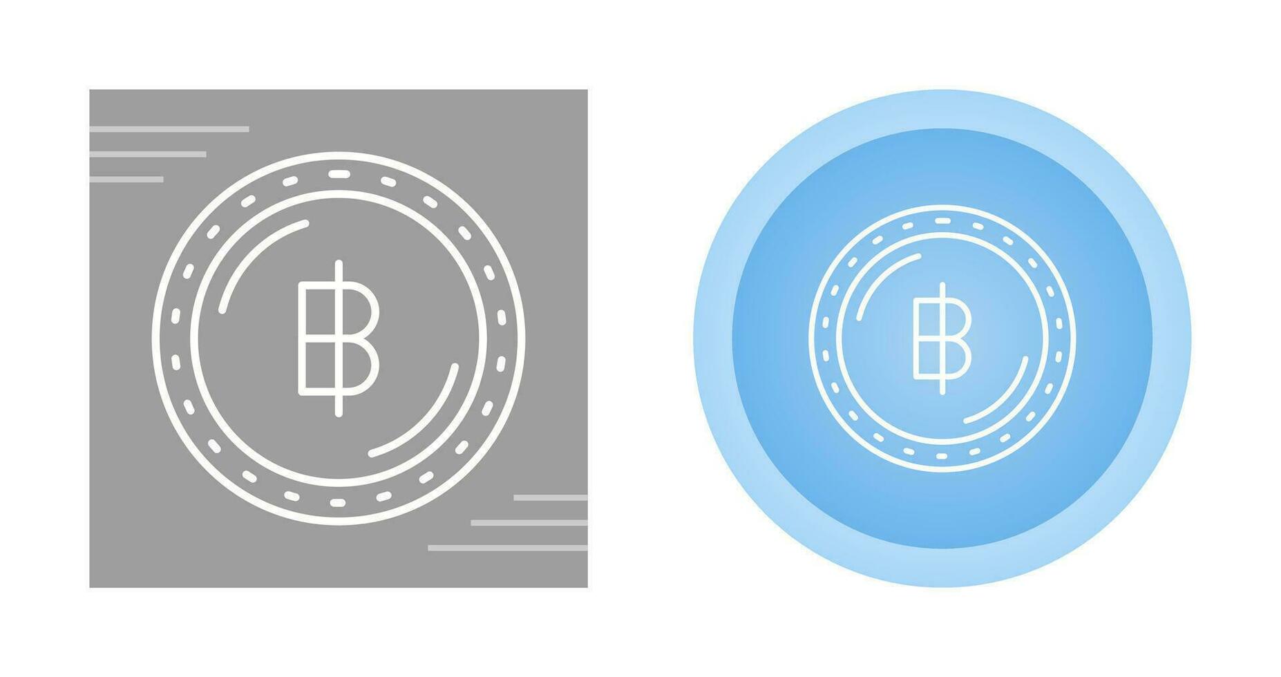 Baht Currency Vector Icon