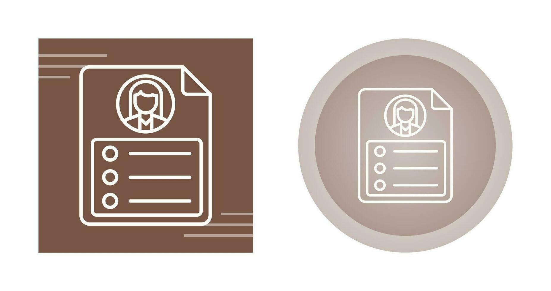 Portfolio Vector Icon