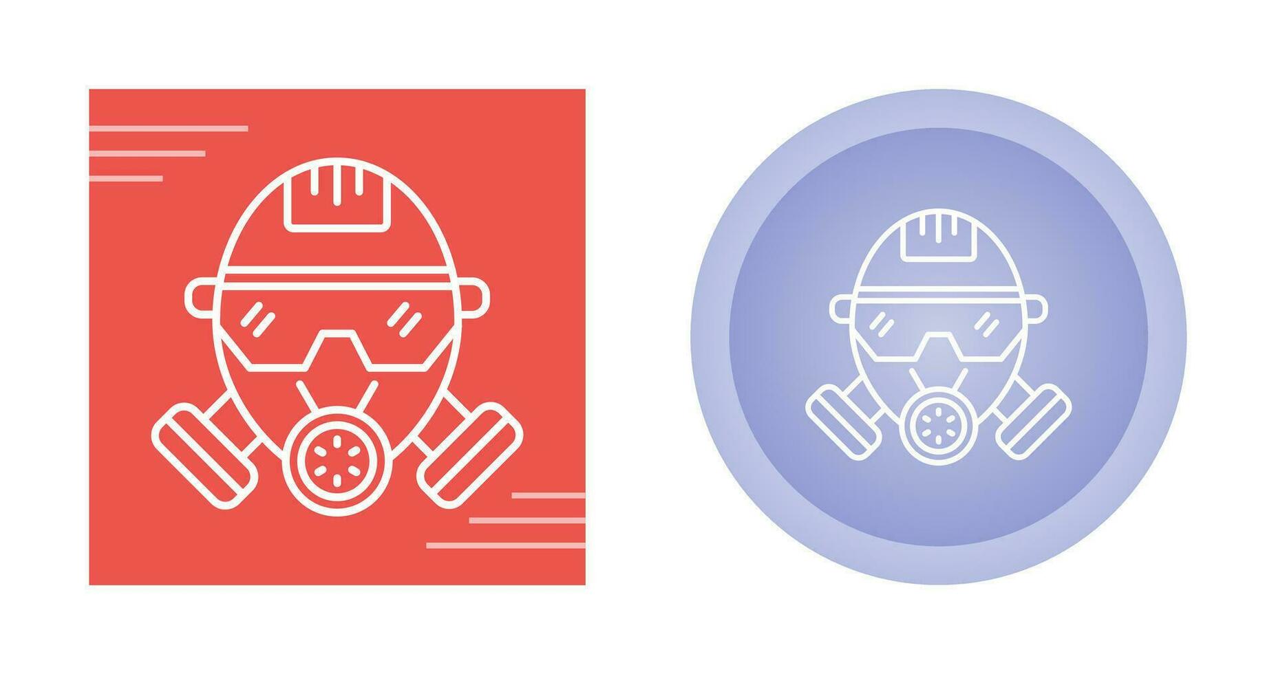 Gas Mask Vector Icon