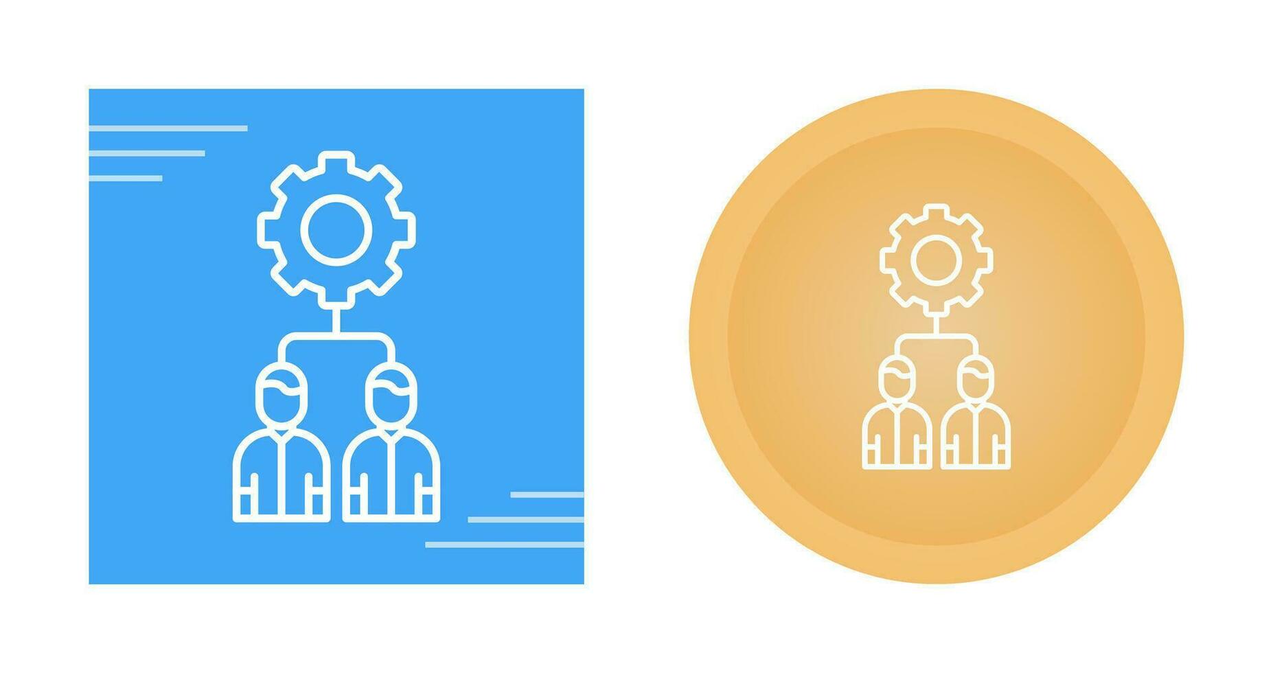 Team Management Vector Icon