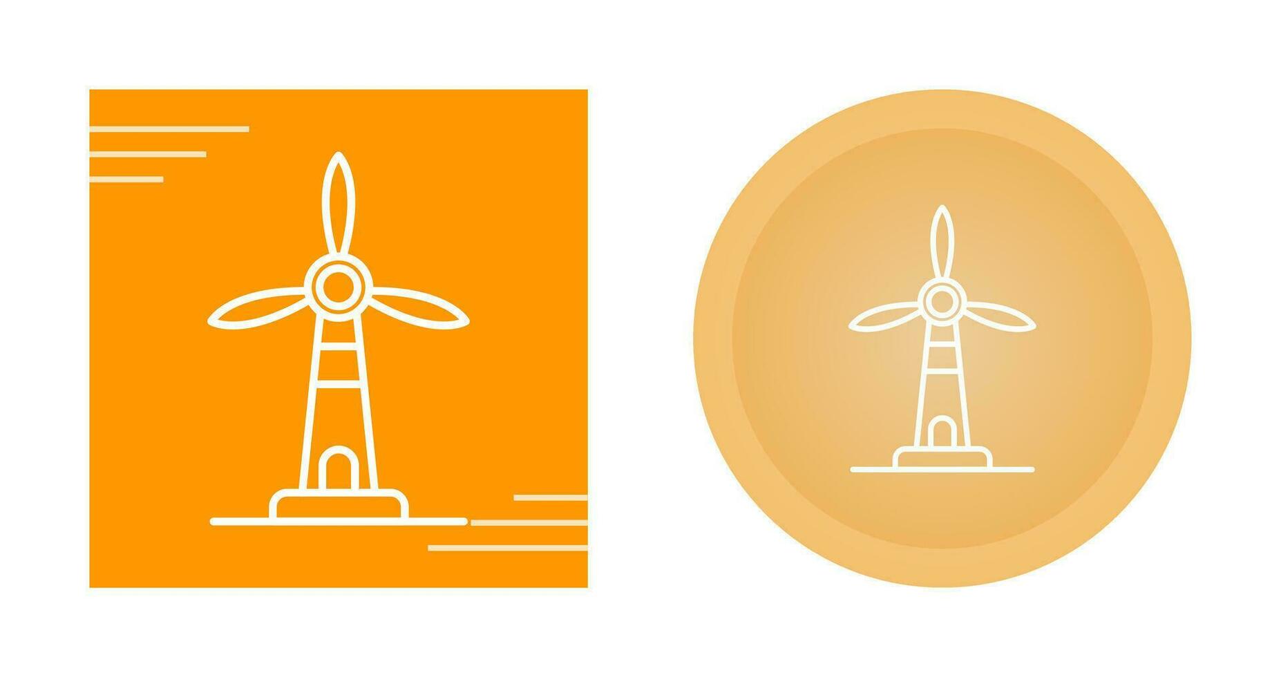 Windmill Vector Icon