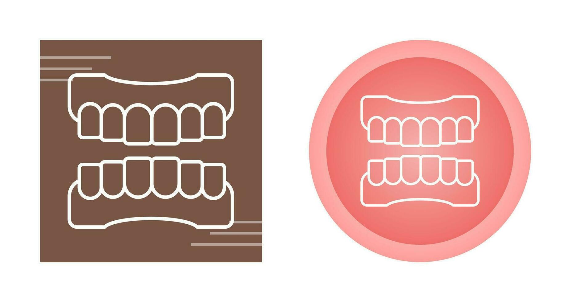 Denture Vector Icon