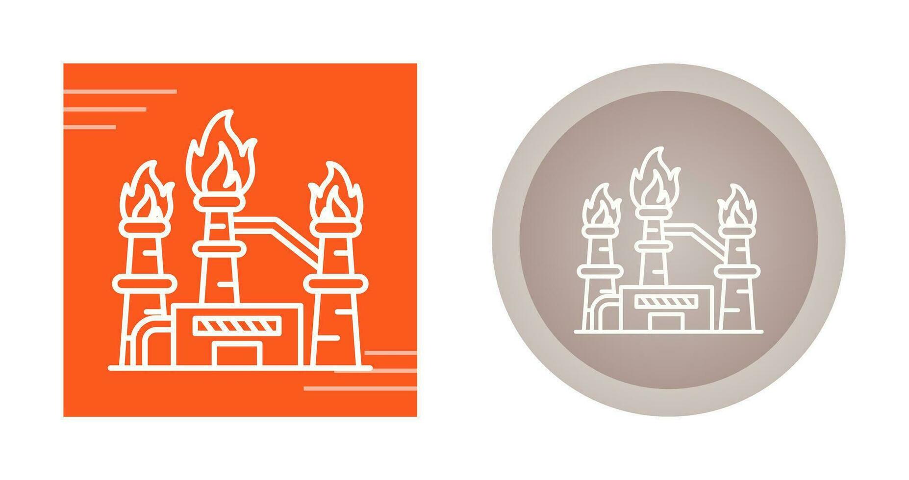 Natural Gas Vector Icon