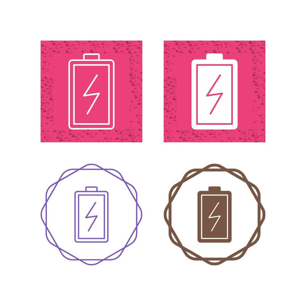 Charging Battery Vector Icon
