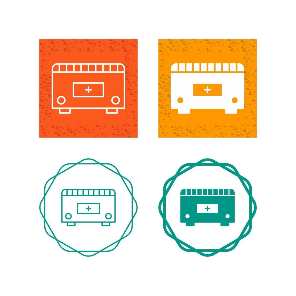 Convection Heater Vector Icon