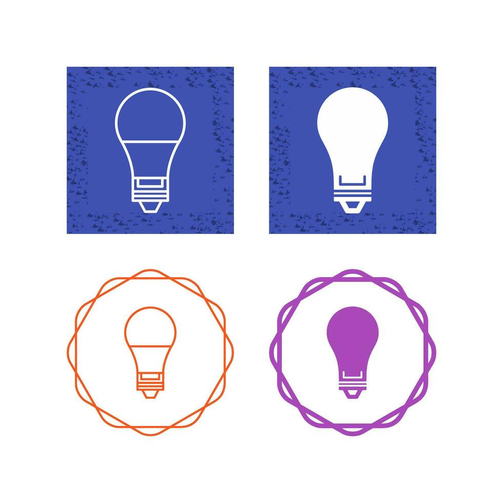 Electric Bulb Vector Icon